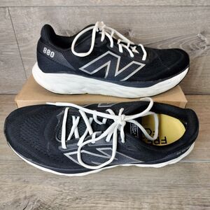 New Balance 880 Shoes v14 Womens 10.5 Black Running Fresh Foam Sneakers W880K14